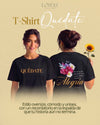 "Quédate" T-Shirt Black