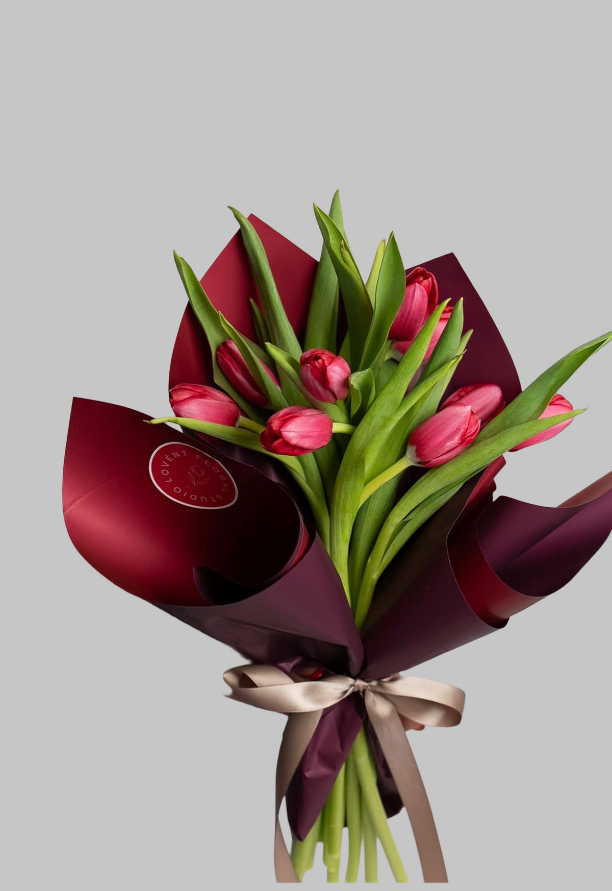 Bouquet Tulipan Pink Tulip Arrangement