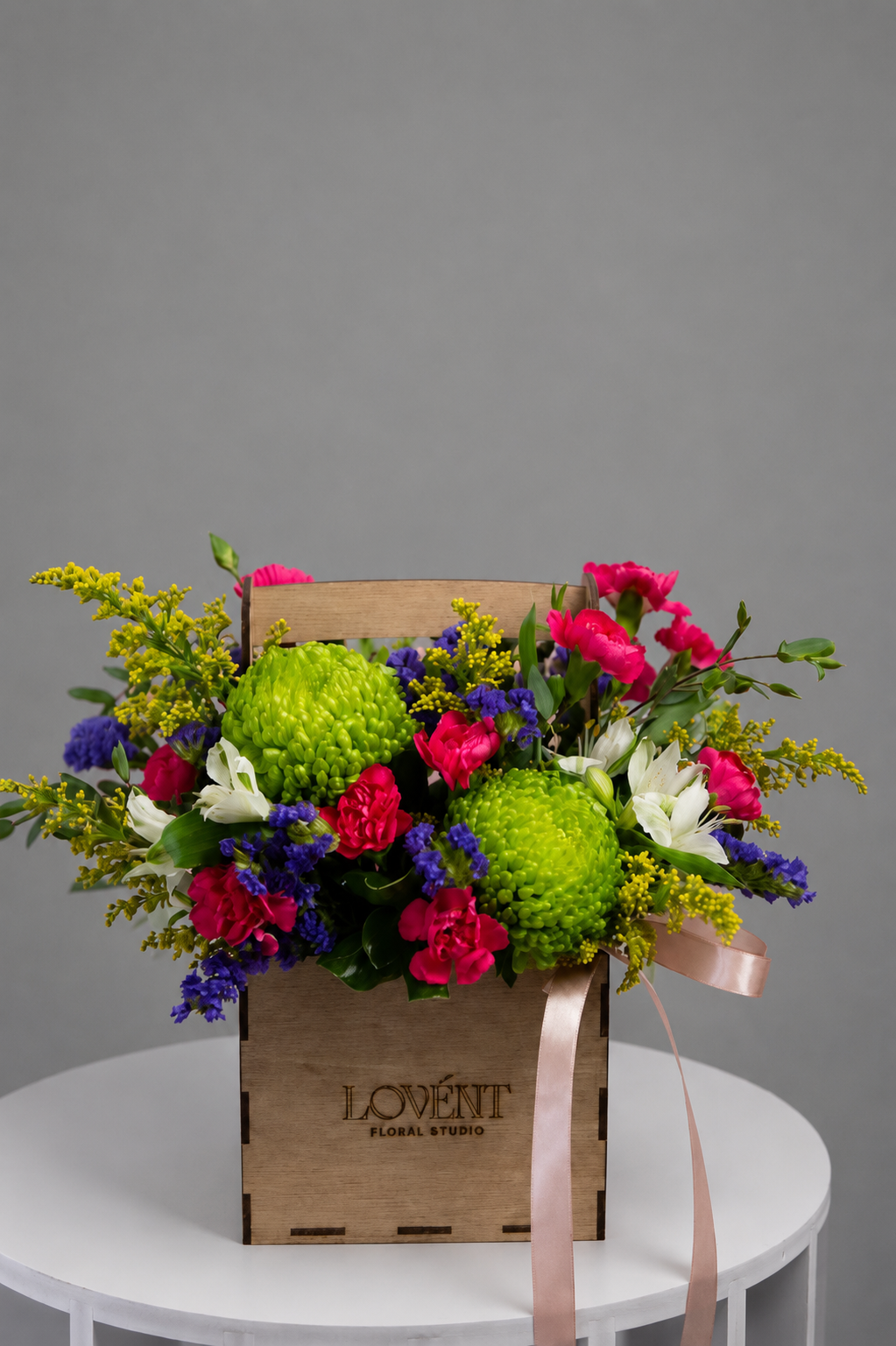 Lovent Garden Box Green Chrysanthemum Flower Box