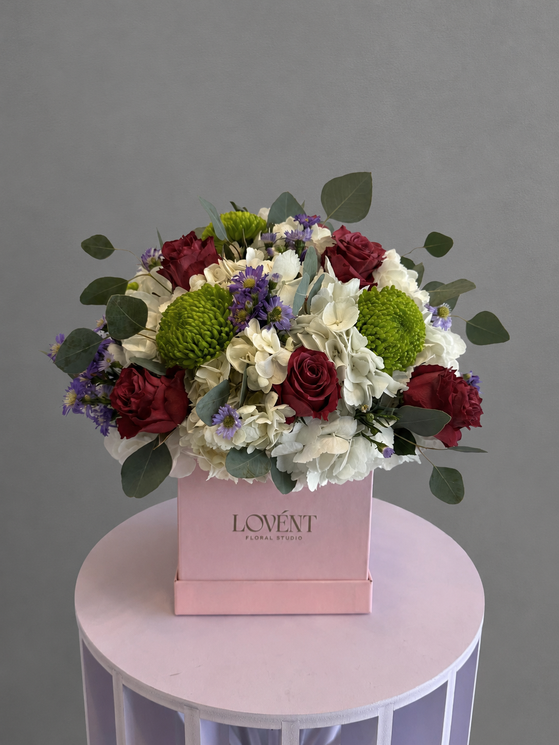 Signature Love Rose and Hydrangea Box
