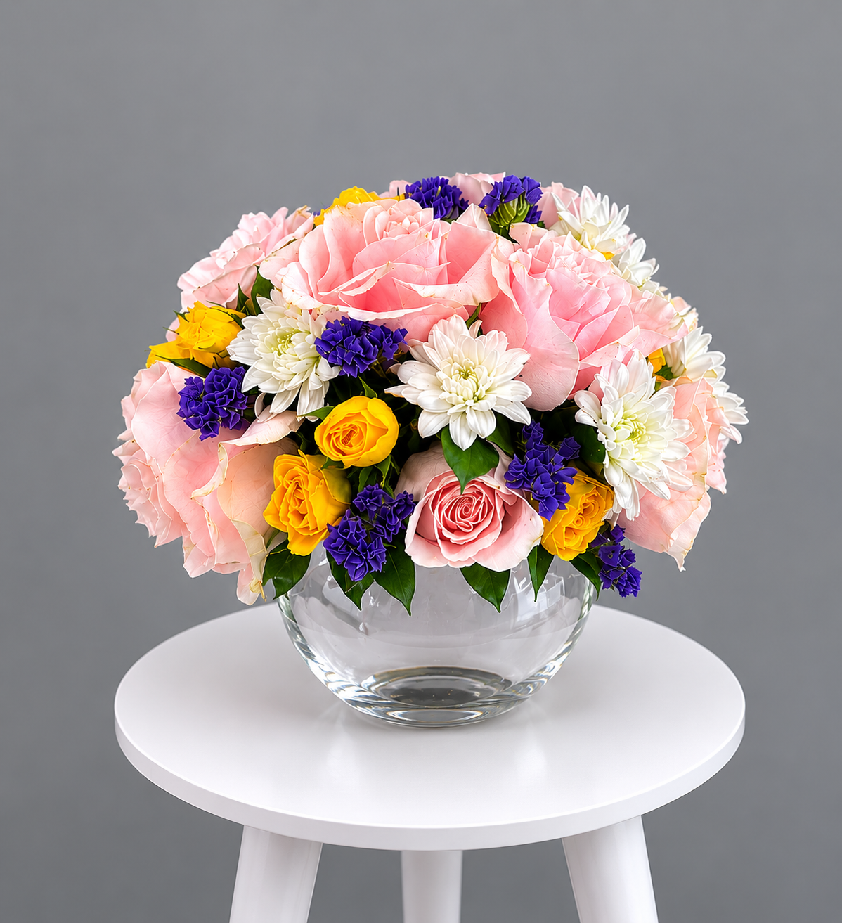Sweet Bloom Mixed Flower Vase
