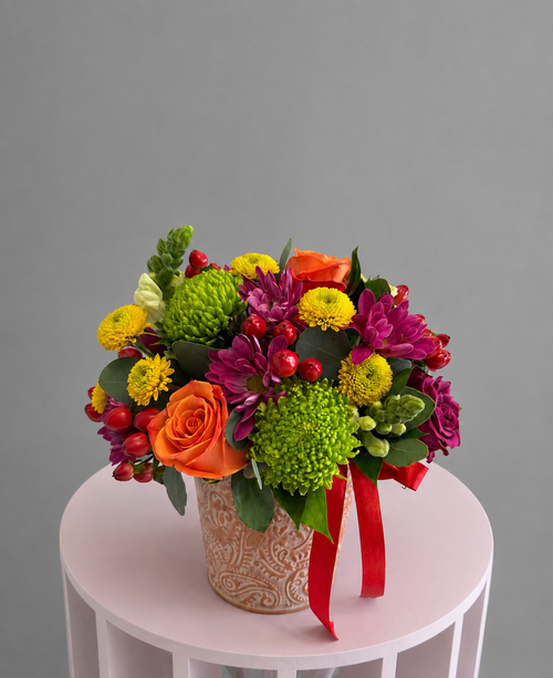 Amoratha Mixed Flower Basket